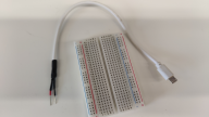 MicroUSB to Positive Negative