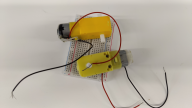 Soldered Geared Yellow DC Motor