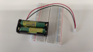 Battery Holder + 2x AAA