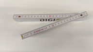 Plastic folding ruler