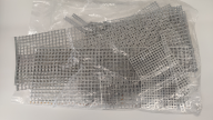 Assorted metal mesh bag