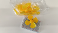 Yellow Basic Wind prop 8cm